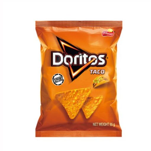 Snack hiệu Doritos hương vị bánh Taco – túi 65g