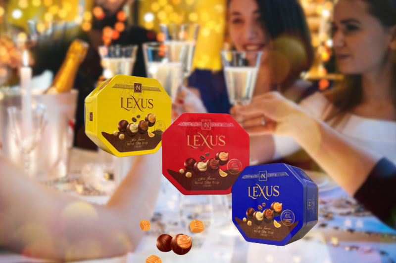 Socola Lexus bát giác 200g các màu tùy chọn