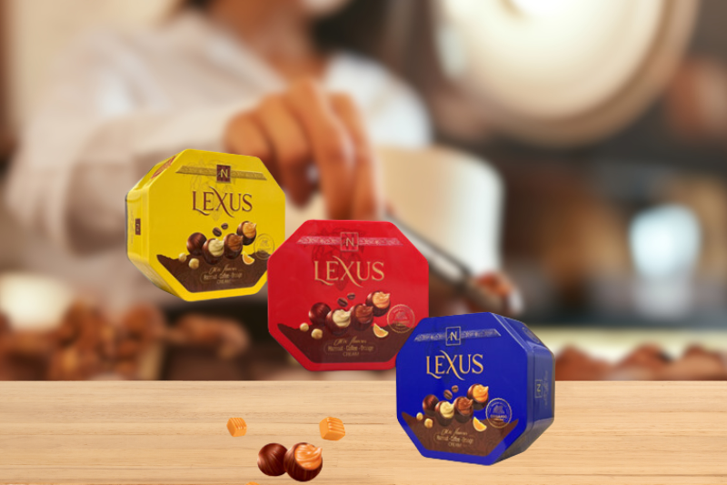 socola Lexus hop bat giac 200g 3 large