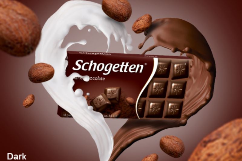 Sôcôla đen Schogetten "Dark Chocolate" – thanh 100g 4 Socola đen Schogetten Dark Chocolate – thanh 100g