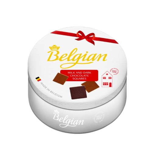 Socola hỗn hợp Belgian hộp tròn 52g