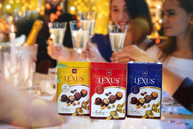  Socola Lexus chữ nhật hộp 175g 