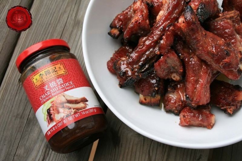 Màu sắc hấp dẫn của Sốt ướp đồ nướng hiệu Lee Kum Kee