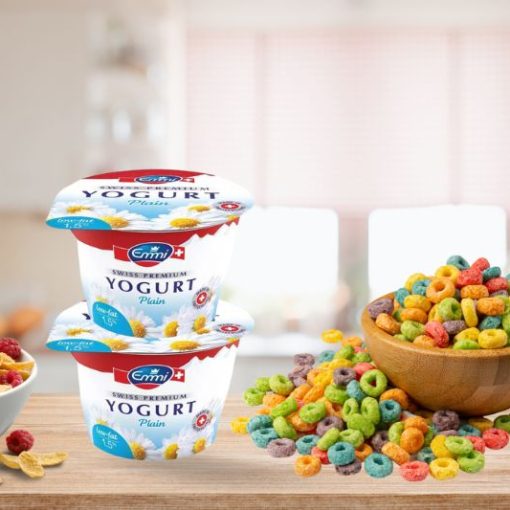 Sữa chua Emmi nguyên chất hộp 100g 7 sua chua emmi nguyen chat chinh hang 3
