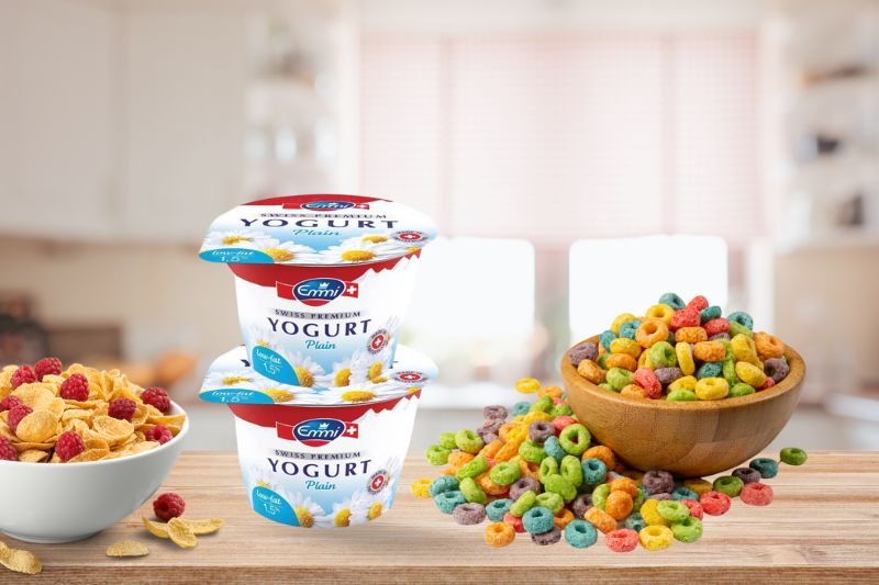 Sữa chua Emmi nguyên chất hộp 100g 9 sua chua emmi nguyen chat chinh hang 3
