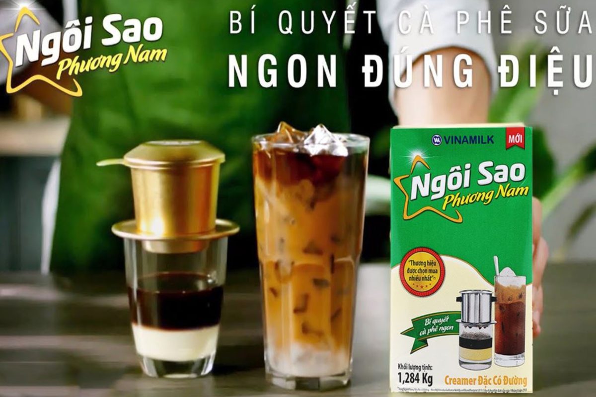 Pha chế cùng sữa đặc Ngôi Sao Phương Nam