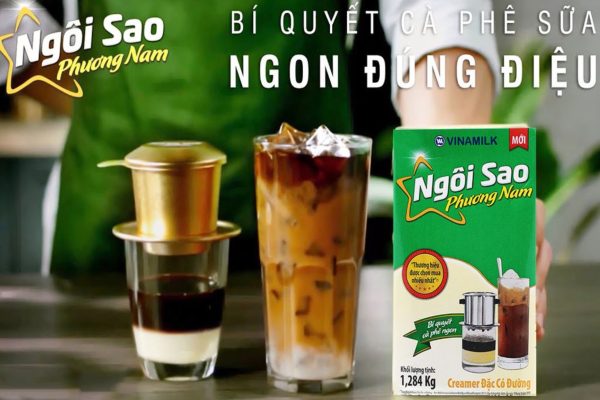 Pha chế cùng sữa đặc Ngôi Sao Phương Nam