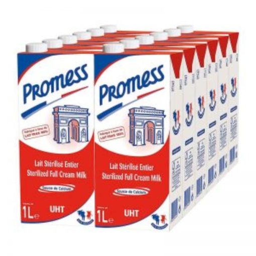 Sữa tươi tách béo 0,5% hiệu Promess - hộp 1L 4 Sữa tươi tách béo 0,5% hiệu Promess - hộp 1L