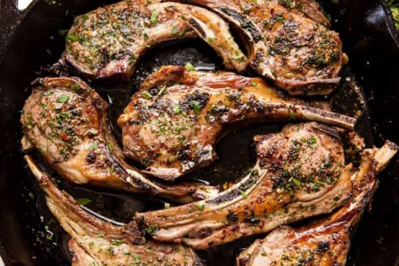 Hướng dẫn chế biến các món ăn với sườn cừu thơm ngon 5 sườn cừu