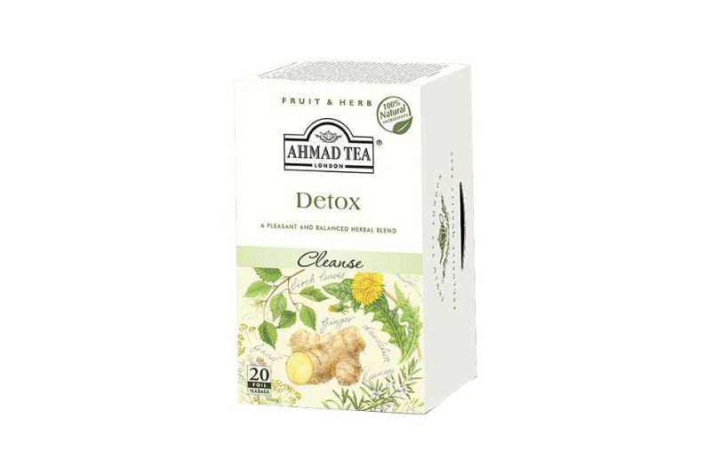 Trà AHMAD Detox giải độc cơ thể - hộp 40g/ 20 túi lọc 2 Trà AHMAD Detox