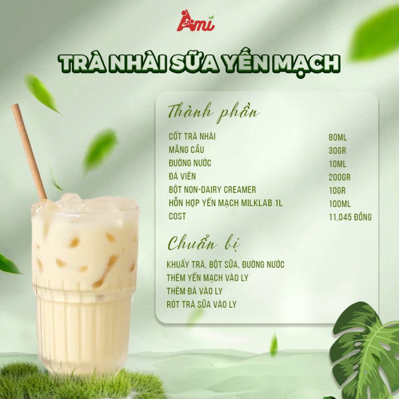 công thức từ sữa Milk lab