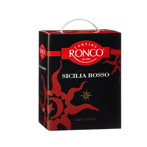 Rượu vang đỏ Ý Ronco Sicilia (bịch 3L) 1 vang bich do Ronco 3l