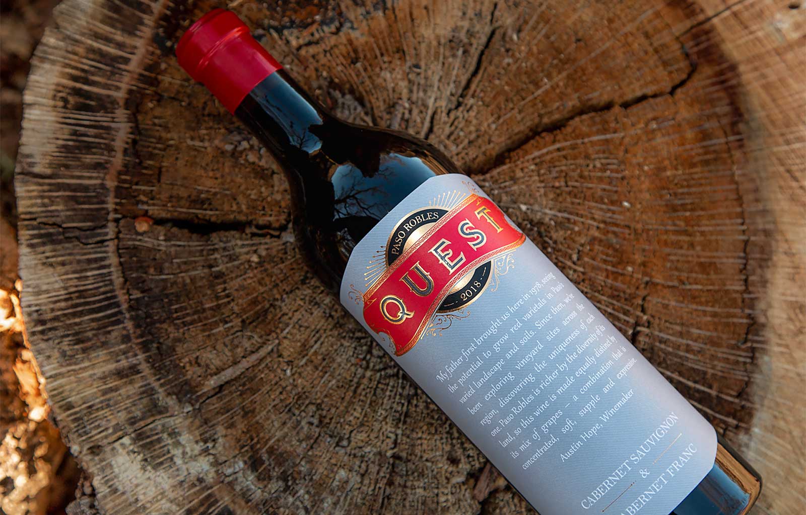 Rượu vang đỏ Quest (Mỹ) - Chai 750ml 1 vang do QUEST