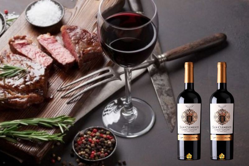 Vang đỏ San Clemente Cabernet Sauvignon 75cl 9 vang do San Clemente Cabernet Sauvignon chinh hang