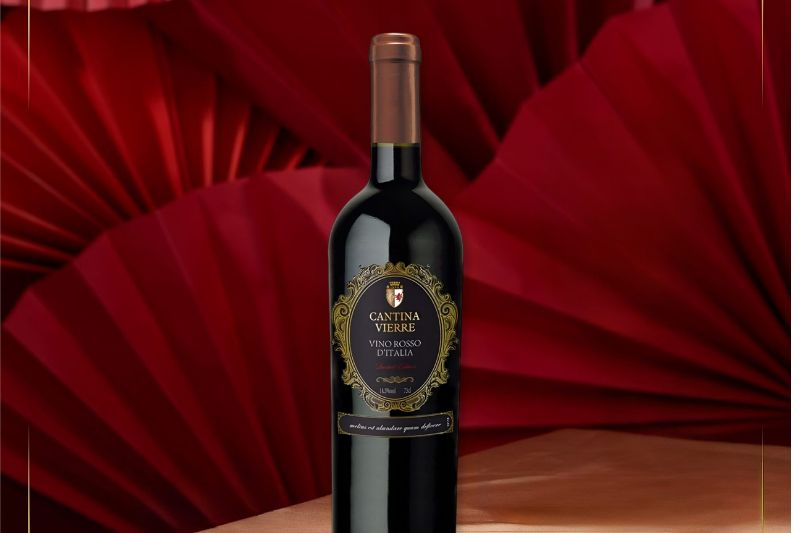 Vang đỏ Cantina Vierre Vino Rosso D’Italia chai 75cl 1 Vang đỏ Cantina Vierre Vino Rosso D’Italia chai 75cl