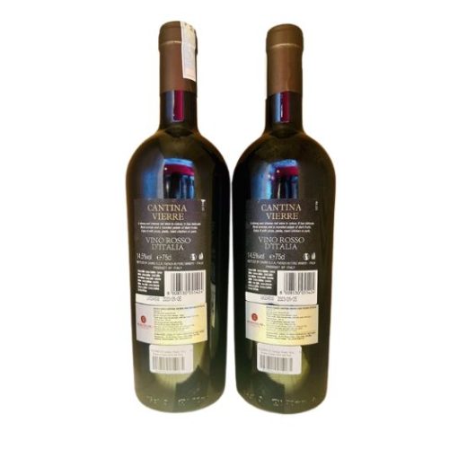 Vang đỏ Cantina Vierre Vino Rosso D’Italia chai 75cl 5 Vang đỏ Cantina Vierre Vino Rosso D’Italia chai 75cl