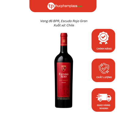 Vang đỏ BPR, Escudo Rojo Gran - chai 75cl 2 vang escudo medium