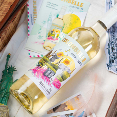 Rượu vang trắng Colombelle chai 750ml