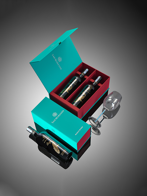 Rượu vang đỏ Vindoro Gold Karat 2019 (Ý) - Chai 750ml 2 vindoro 24 karat gold hop