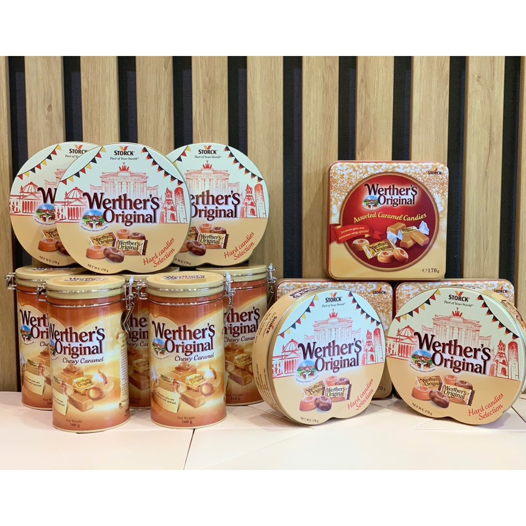 Kẹo Caramen hỗn hợp Wether's Original Caramel Candy 170g (Hộp tròn) 2 vn 11134207 820l4 mgvry66lfk0acb