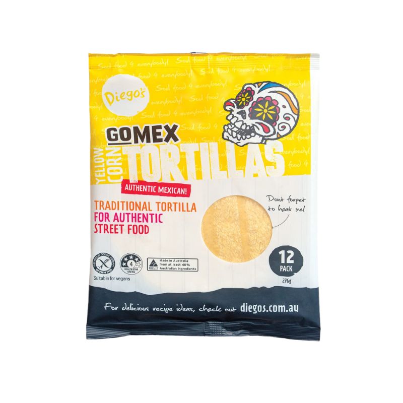 Vỏ bánh ngô Tortilla Diego's Gói 276g 2 Vỏ bánh ngô Tortilla Diego's Gói 276g
