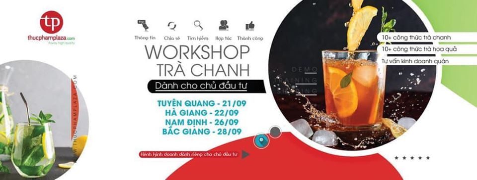 Tổng kết chuỗi sự kiện Workshop Trà Chanh (dành cho các chủ đầu tư) 1 workshop tra chanh large