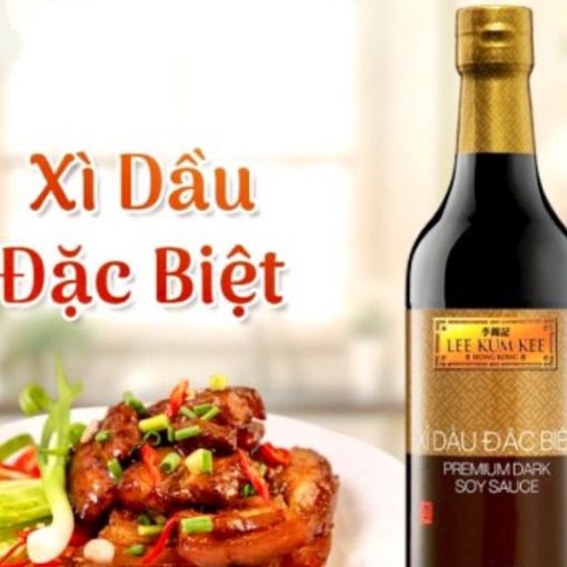 Xì dầu đặc biệt Dark Soy Sauce hiệu LEE KUM KEE – chai 500ml 4 Thương hiệu Lee Kum Kee nổi tiếng tại Trung Quốc