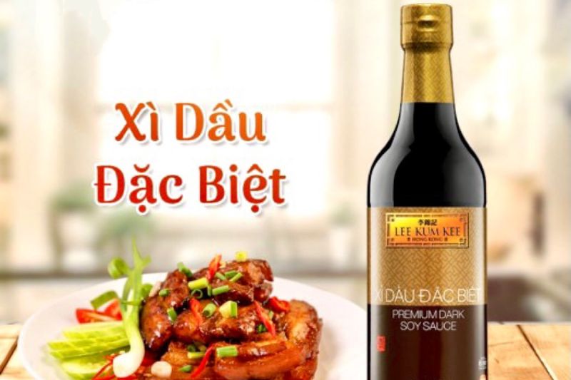 Xì dầu đặc biệt Dark Soy Sauce hiệu LEE KUM KEE – chai 500ml 7 Thương hiệu Lee Kum Kee nổi tiếng tại Trung Quốc