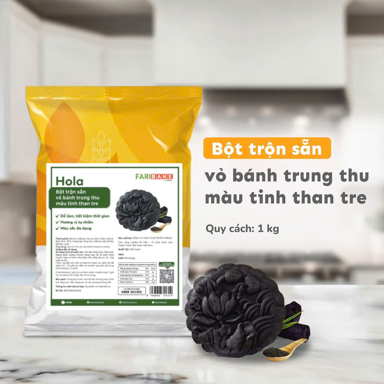 Bột vỏ bánh Trung thu Hola tinh than tre 1kg 1 z6956714175792 058cec153dffcd20dfd43d6166122c51
