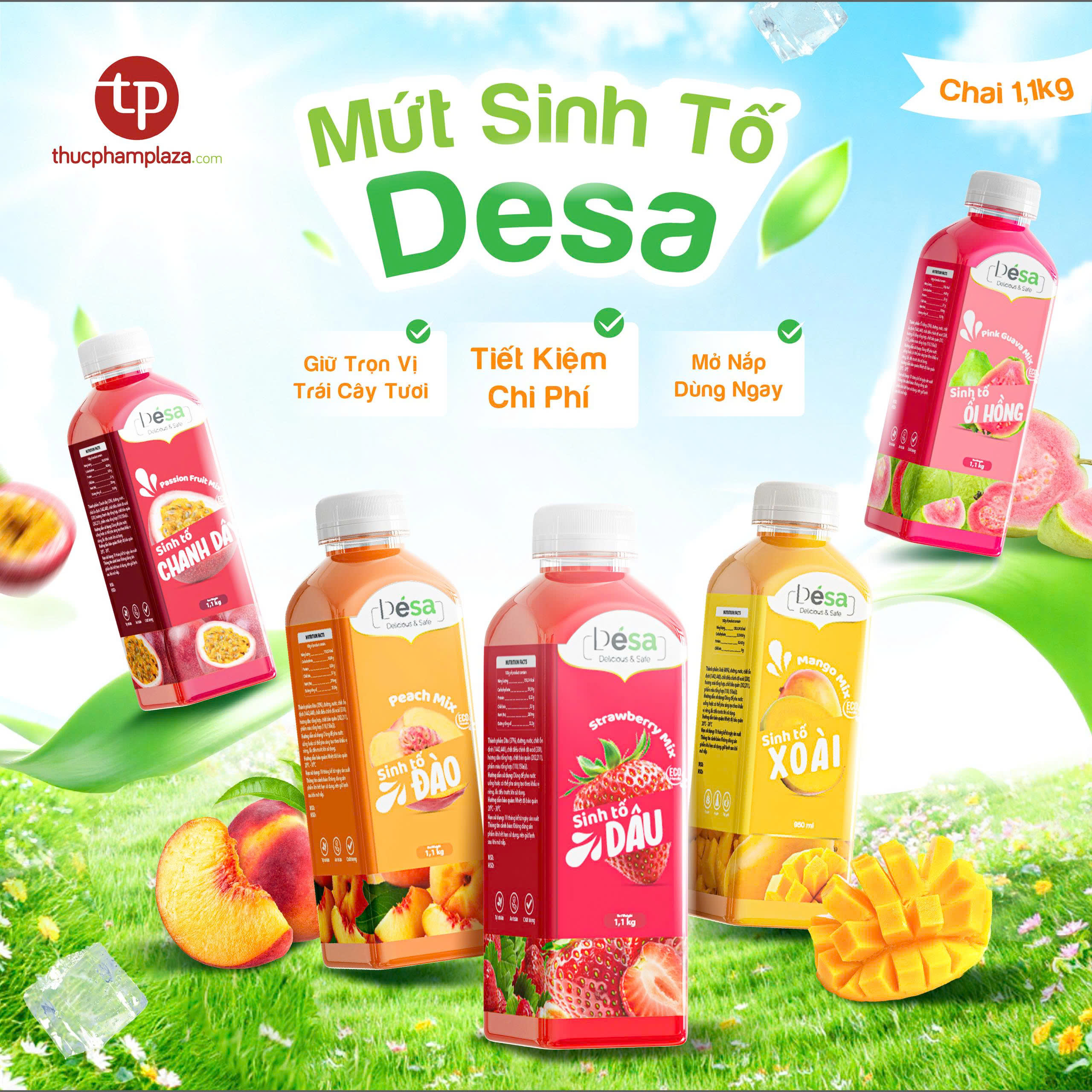 Mứt Sinh Tố DESA các vị giải pháp Hoàn Hảo Cho Đồ Uống 1 z6988431775174 d3065f9ed6cce23c6ad23bca1ce2d614 1