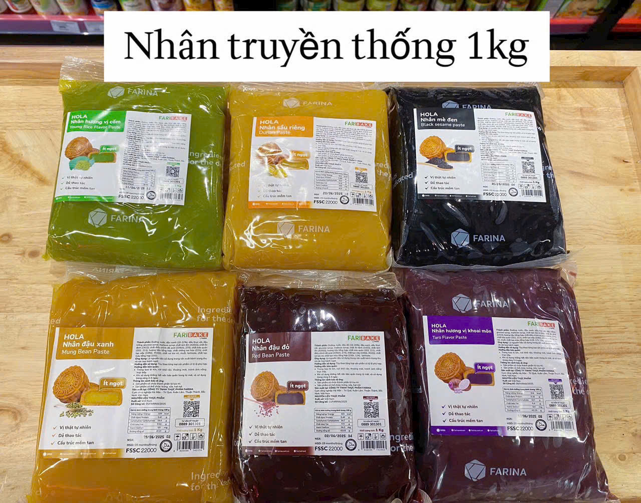 Nhân bánh trung thu HOLA truyền thống 1kg làm bánh nhanh chóng 1 z7031734866260 d0f785e71430ecc9d3677b48d19b032a