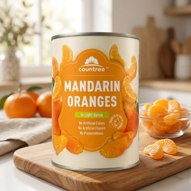 Quýt Ngâm Đường Countree 425G - Đóng Hộp Tiện Lợi 2 quyet ngam duong Countree