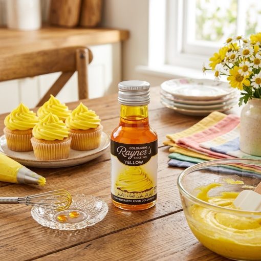 Tinh chất vani Rayner's Yellow Food Colouring 28ml