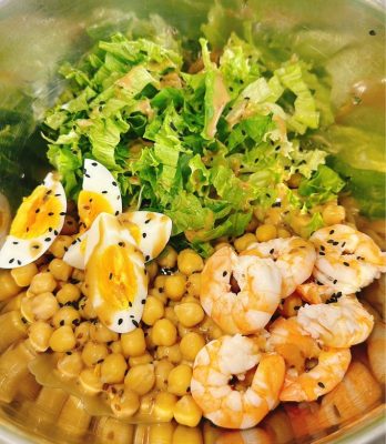 salad tom dau ga recipe main photo