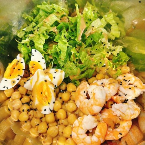 salad tom dau ga recipe main photo