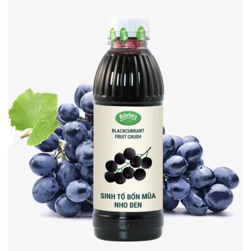 Sinh tố Osterberg Nho Đen - Blackcurrant 1L