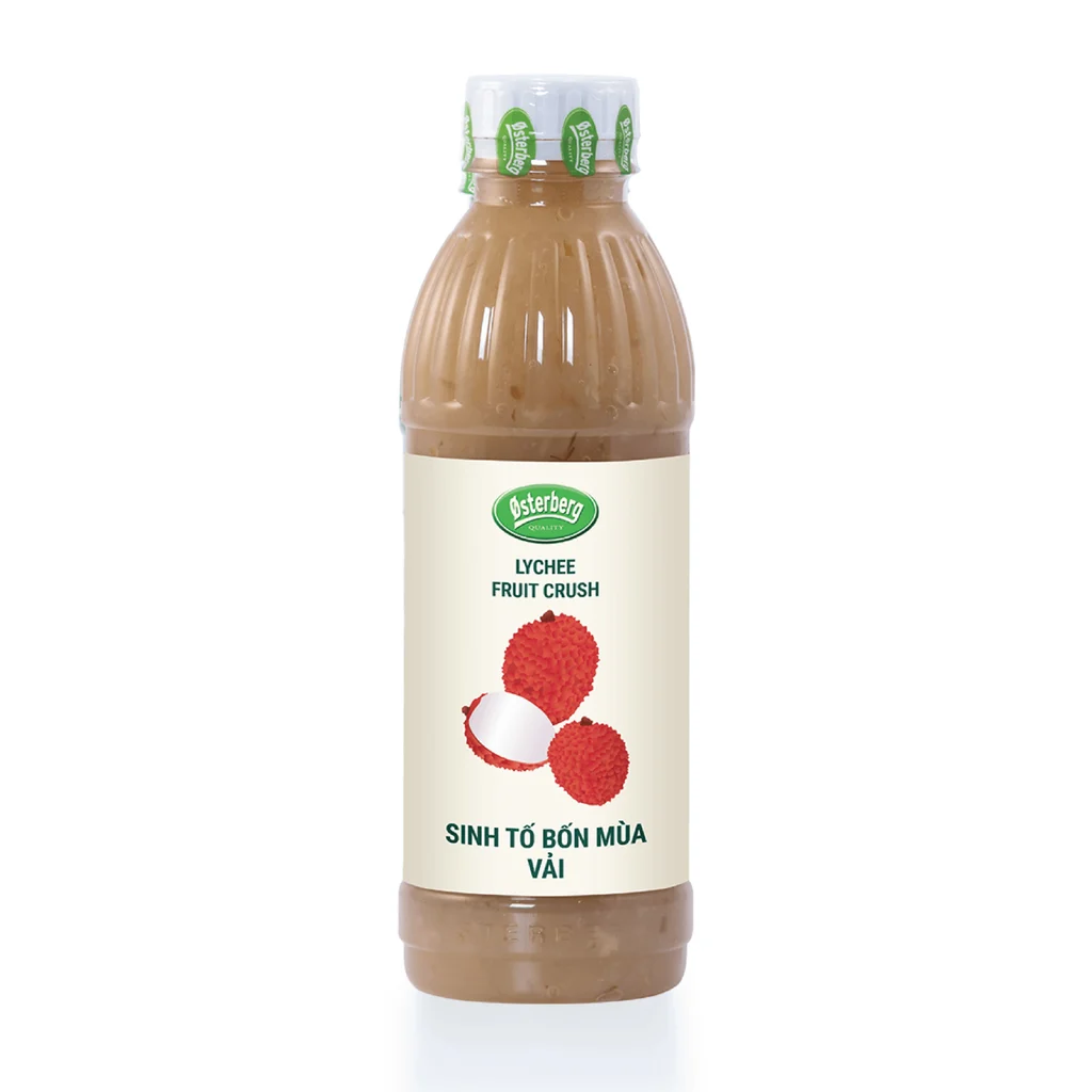 Sinh tố Osterberg Vải - Lychee 1L 1 sinh to Osterberg vai 1L