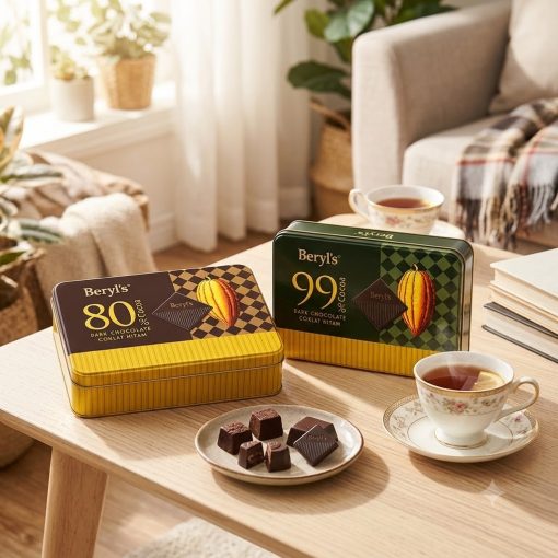 Beryl's Socola Dark 80% và 99% cacao hộp cao cấp 108g