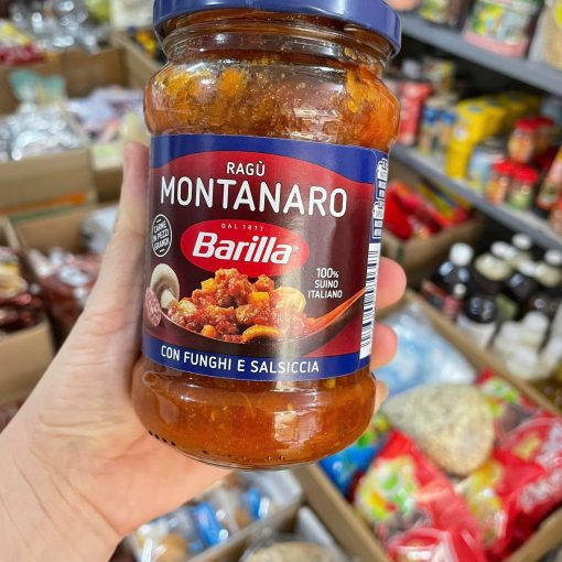 Sốt heo bằm và nấm Barilla Ragu Montanaro 300g 5 sot barilla ragu 300g anh 2