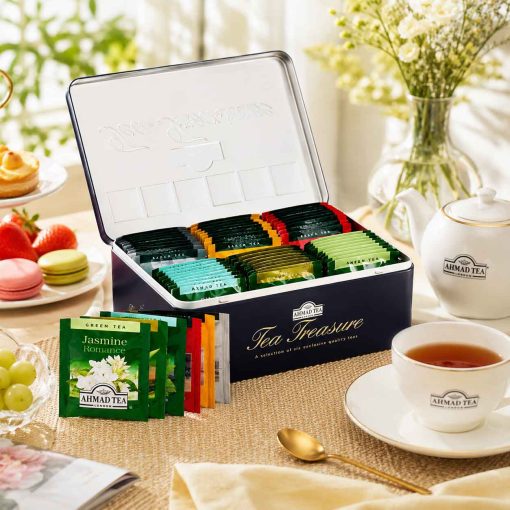Trà Ahmad bộ sưu tập 6 vị hộp thiếc Treasure 120g