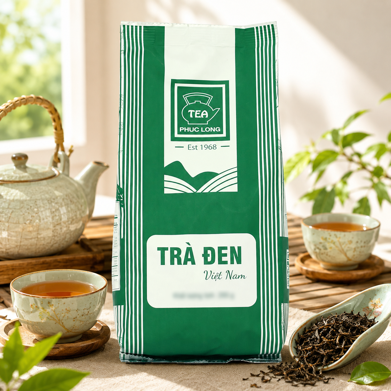 Trà đen Phúc Long 500g hương vị thơm ngon 1 tra den Phuc Long 500g