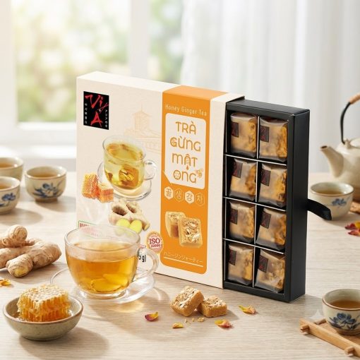 Trà gừng mật ong dạng viên Golden Farm 300g (15g x 20 viên)