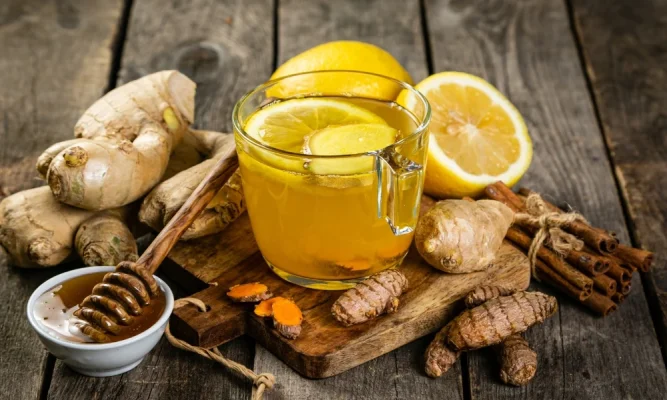 Trà gừng mật ong – "liều thuốc" tự nhiên cho hệ tiêu hóa và hệ miễn dịch 2 tra gung mat ong 1