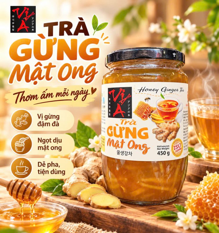 tra gung mat ong