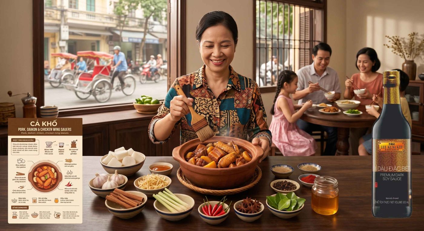 Trợ thủ đắc lực cho các món xào dậy vị và bóng mượt 1 xi dau dac biet LEE KIM KEE Bai 3