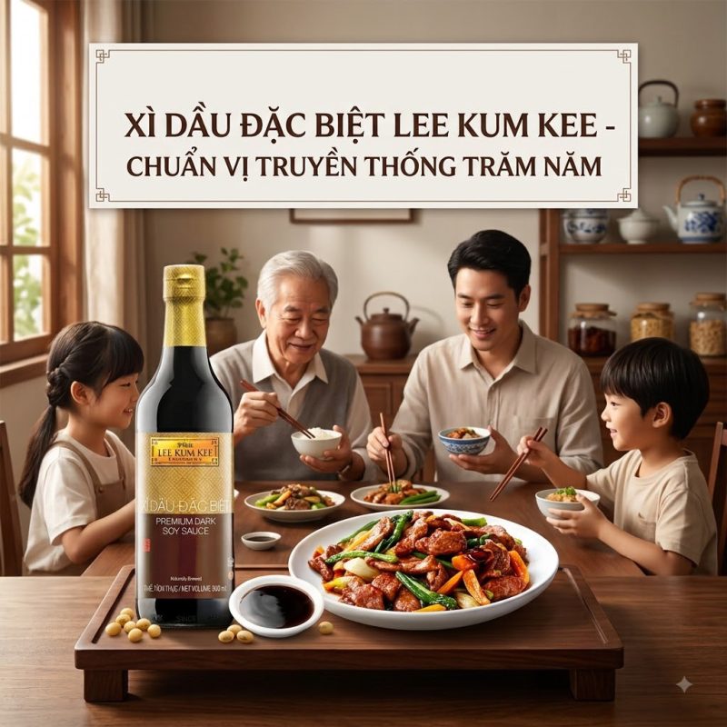 Nước chấm đậm đà – Nâng tầm các món luộc và dimsum chuẩn vị 2 xi dau dac biet Lee Kum Kee Bai 1
